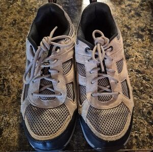 Mens George Size 8 Mens Tan and Black Athletic Sneakers Rugged